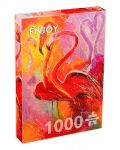 Пъзел Enjoy от 1000 части - Фламинго - 1t